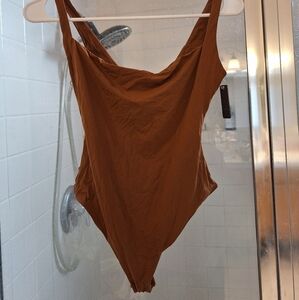 Skims Brown body suit